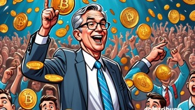 Jerome Powell booste le Bitcoin à 543 millions $ d’entrées !