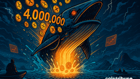 Les baleines XRP se réveillent : 4 000 000 de tokens déplacés en 72 h !