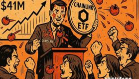 L’ETF Chainlink déçoit malgré 41 millions $ d’entrées — Pourquoi ?