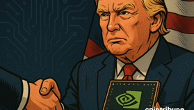Crypto : Nvidia rallie Trump, une offensive de charme qui paie