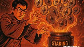 Bitmine passe au staking Ethereum avec un dépôt de 219 millions $