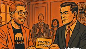Kraken devient la 1ère plateforme crypto à obtenir un « Master Account » de la Fed
