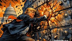 Trump attaque les banques et presse le Congrès sur la loi crypto