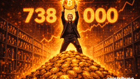 Strategy achète 1,28 milliard de dollars de Bitcoin et dépasse les 738 000 BTC