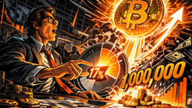 Bitcoin n’aurait pas besoin de dominer l’or pour viser 1 million, selon Bitwise