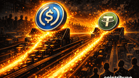 Crypto : L’USDC dépasse l’USDT en volume réel selon une analyse de la banque Mizuho