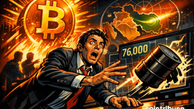 Bitcoin s’envole, le pétrole décroche après l’ouverture d’Ormuz