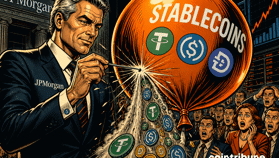 Paiements en stablecoins : JPMorgan démonte le mythe de la croissance illimitée