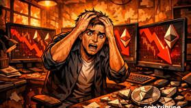 Ethereum frôle l’impensable : Trois mois consécutifs dans le rouge, une première !
