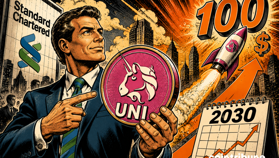 Pour Standard Chartered, le jeton UNI vaudra 100 dollars en 2030