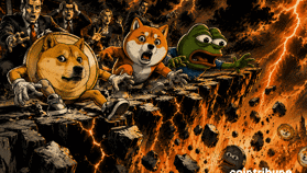 Dogecoin, Shiba Inu, Pepe : La chute brutale des memecoins