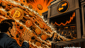 CryptoQuant détecte un afflux record de bitcoins vers les exchanges