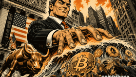 Wall Street prend le contrôle du marché crypto avec un record historique