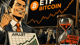 Les ETF Bitcoin terminent le mois de juillet dans le vert malgré des sorties de capitaux de dernière minute