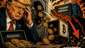 Trump Media vend encore 2 628 Bitcoins : Ses réserves continuent de fondre