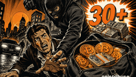 Crypto : Les agressions physiques ont déjà rapporté plus de 30 millions de dollars en 2026