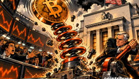 Le rebond du Bitcoin vacille à cause de la Fed