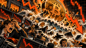 Le Bitcoin chute lourdement et provoque une vague de liquidations