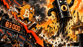 Le Bitcoin sous 83000 dollars, le pétrole repart à la hausse