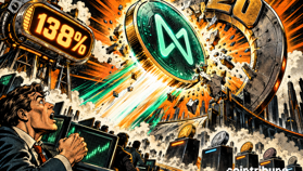 NEAR entre dans le top 20 crypto avec 7,2 milliards $ de valorisation