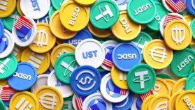 Объем транзакций со стейблкоинами достиг $33 трлн