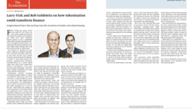 래리 핑크 블랙록 CEO “토큰화는 금융의 미래다”