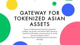 ゲームからIP、RWAへのシフト鮮明に──Oasys、イーサリアム上での「WrappedOAS」発行とUniswapでのUSDCとの交換が可能に