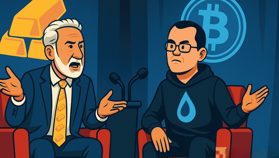 Anti-Bitcoin lâu năm Peter Schiff thú nhận: “Blockchain vượt vàng về nhiều mặt!”
