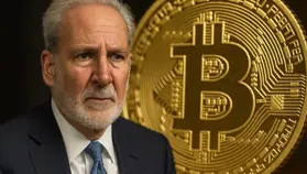 Peter Schiff cảnh báo sốc: Bitcoin chuẩn bị sập mạnh khi đồng USD lung lay