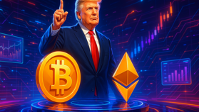 Trump chọn chủ tịch Fed mới, Bitcoin và Ethereum chuẩn bị biến động