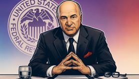 Kevin O’Leary dự báo Fed khó hạ lãi suất tháng 12 nhưng Bitcoin vẫn ổn