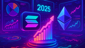 Solana dẫn đầu sử dụng 2025, vì sao SOL không vượt ETH?