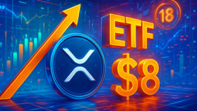 Dòng tiền ETF XRP đạt 18 tỷ USD, giá XRP có lên 8 USD?