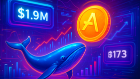 Cá voi mua 1,9 triệu USD khi AAVE giảm về 173 USD: có hồi phục?