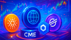 CME mở rộng hợp đồng tương lai crypto với ADA, LINK, XLM