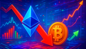 Ethereum giảm dù Wall Street tăng, ETH/BTC phát tín hiệu khác biệt