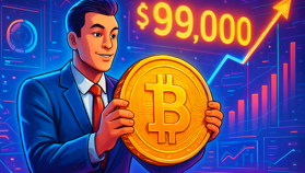 Người nắm giữ Bitcoin tiếp tục hold khi BTC hướng tới 99.000 USD