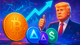 Bitcoin và altcoin tăng mạnh sau tín hiệu Trump tạm dừng thuế quan