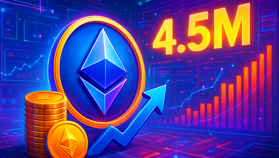 Bitmine mở rộng kho dự trữ Ethereum lên 4,5 triệu ETH khi bắt đáy