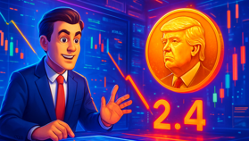 Nhà giao dịch có nên bán trước khi TRUMP giảm về 2,4 USD?