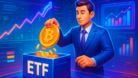 Nhà đầu tư đổ mạnh tiền vào ETF crypto trong ngày hôm nay