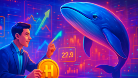 Người mua spot cứu giá HYPE khi cá voi xả 22,9 triệu USD