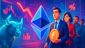 Nhà đầu tư ETH xếp hàng rút tăng sau cú giảm 5%, phe bò gặp khó?