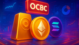 OCBC ra mắt quỹ vàng token hóa trên Ethereum và Solana