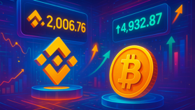 Binance hút 2.006,76 BTC trong 7 ngày, CEXs nhận 4.932,87 BTC