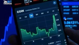 Cathie Wood vende Coinbase mientras alcanza máximos