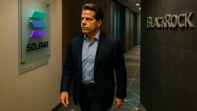 Scaramucci ve a Solana con rol en la tokenización de BlackRock