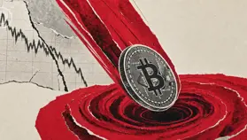 57 756 dollars : le prix du Bitcoin (BTC) chute à son plus bas niveau depuis septembre 2024