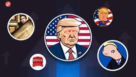 Связанные с Трампом PoliFi-токены выросли в среднем на более чем 17% на фоне выборов