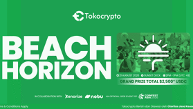 Tokocrypto Beach Horizon di Coinfest Asia 2026